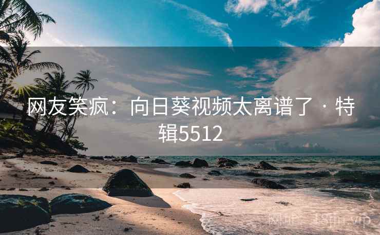 网友笑疯:向日葵视频太离谱了 · 特辑5512